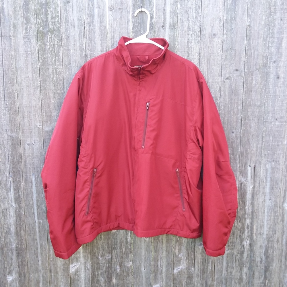 Eddie Bauer Men's Lightweight Red Coat